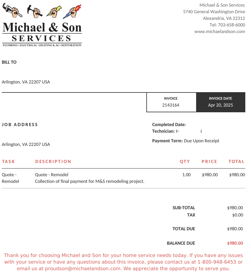 Another Invoice Detail