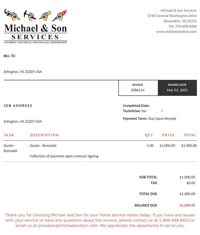 Invoice Details